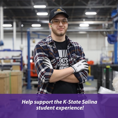 Help support K-State Salina have elite student experiences!